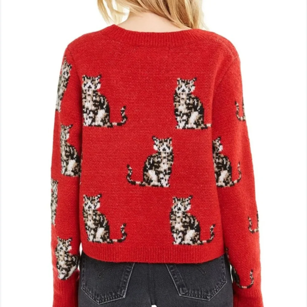 Wildfox Seeing Cats Dali Sweater. Size S - Picture 2 of 7